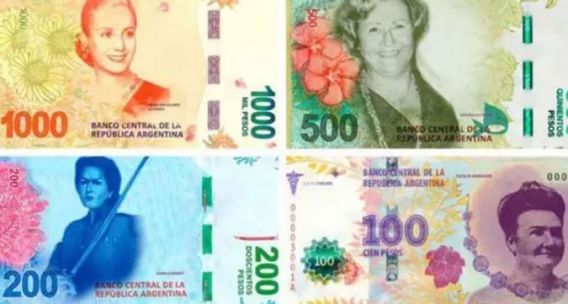 Lanzan nuevos billetes con imgenes de prceres